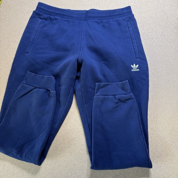 Adidas Pants Mens XL Blue‎ Sweatpants Joggers Gym Activewear - Picture 9 of 9